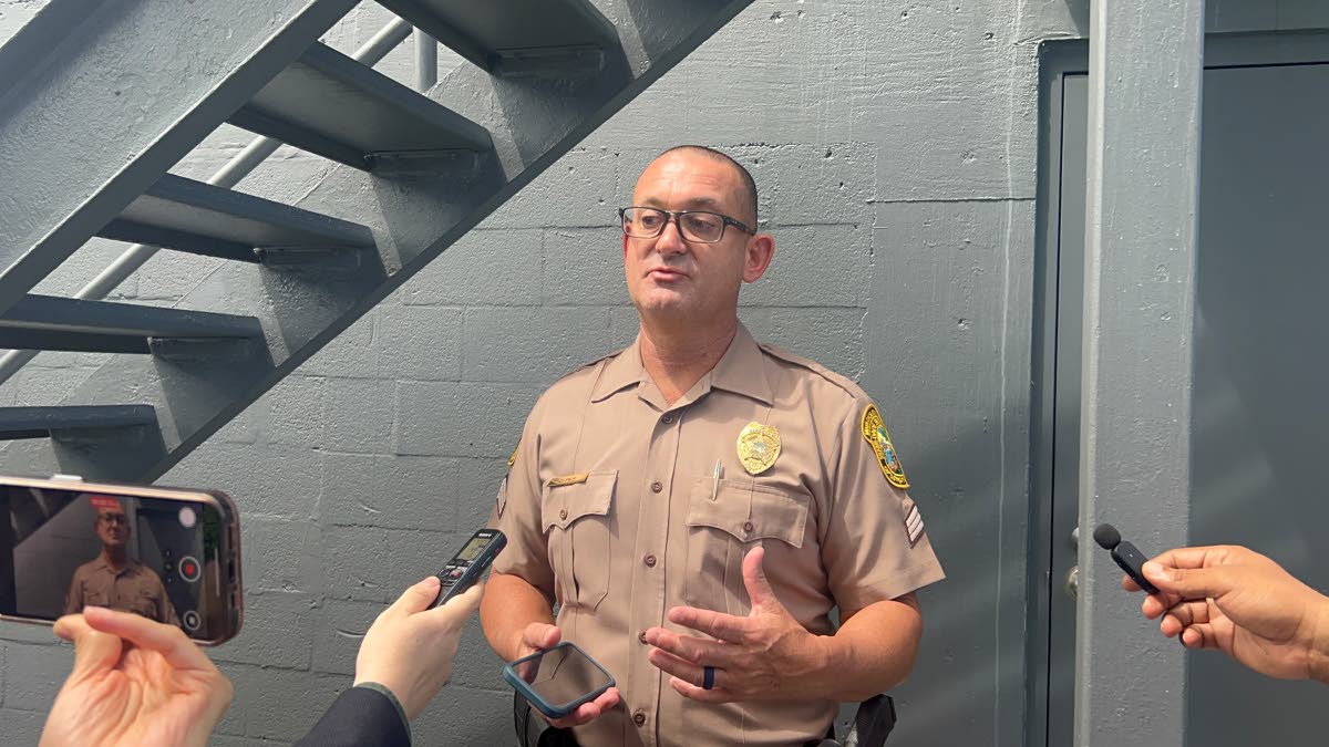 Sergeant Oscar Pla of Miami-Dade Police Department, Miami-Dade Public Safety Training Institute.