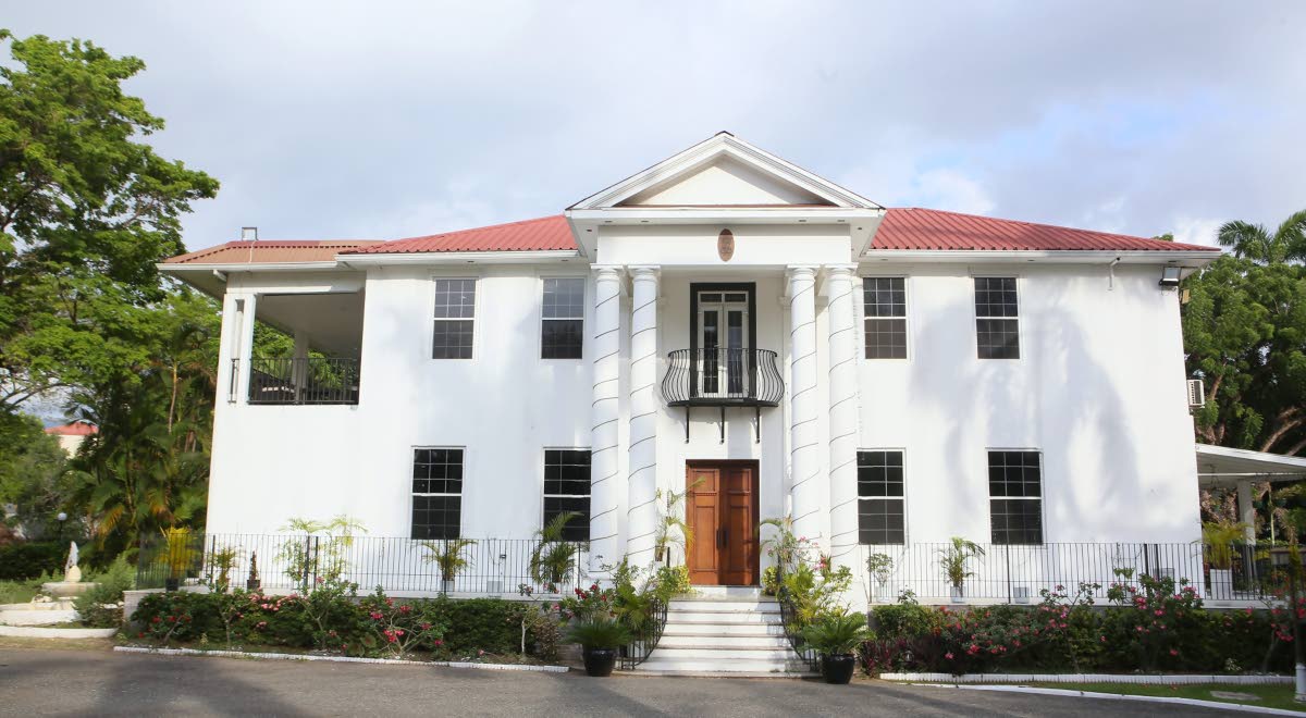 
The stately diplomatic residence, known as ‘India House’.