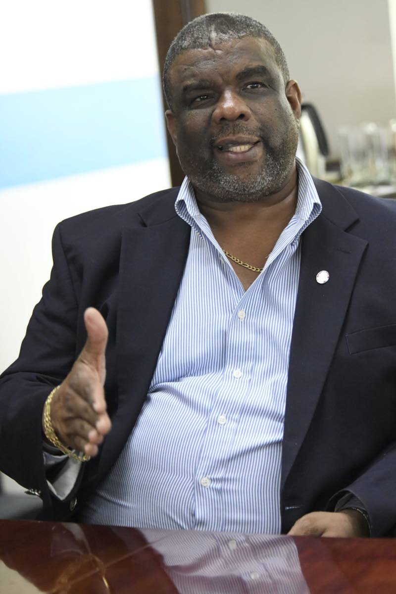 Errol Greene, permanent secretary in the Ministry o Health and Wellness.