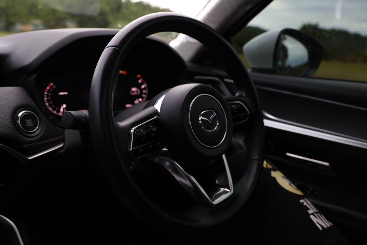 Mazda CX60 interior. 