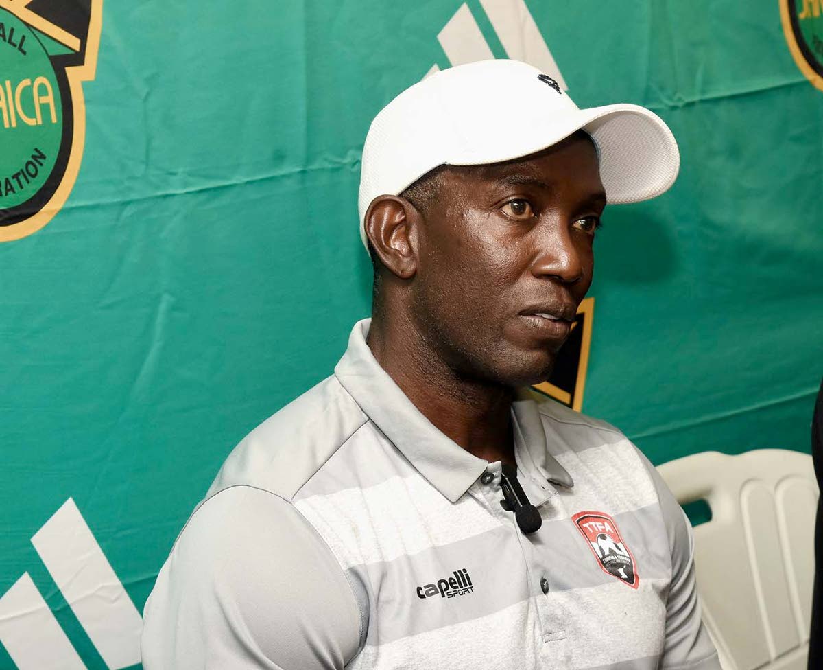 Trinidad & Tobago’s men’s senior team head coach Dwight Yorke.  