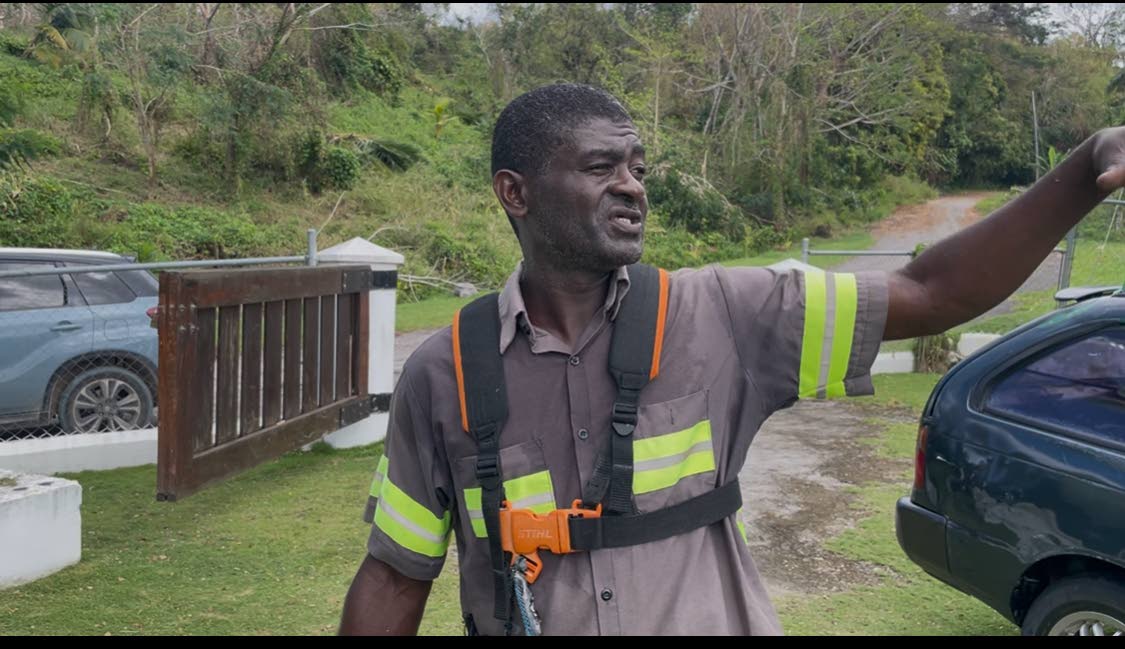 Steve Mahon, the caretaker at the Sir Alexander Bustamante Monument in Blenheim, Hanover