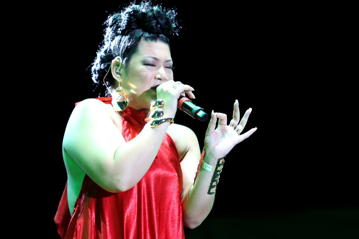 Tessanne Chin performing during Boyz 11 Men Concert at UWI, Mona in October 2024. The singer will be marked present at the UBS Arena on December 12.