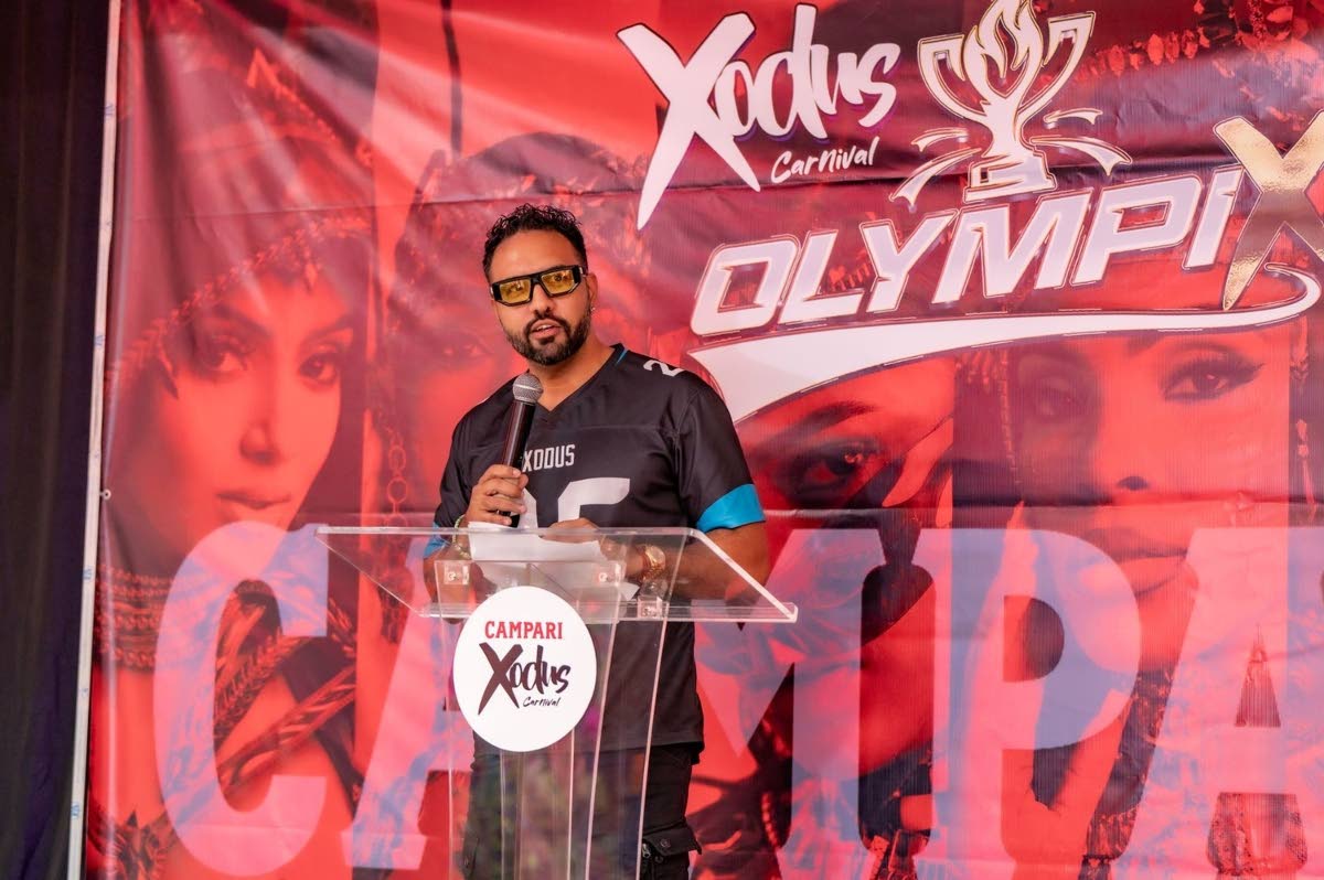 Pierre Goubault, CEO of Xodus Carnival, delivering remarks at Xodus Carnival 2026 Qualifiers’ content day and media launch on Saturday.