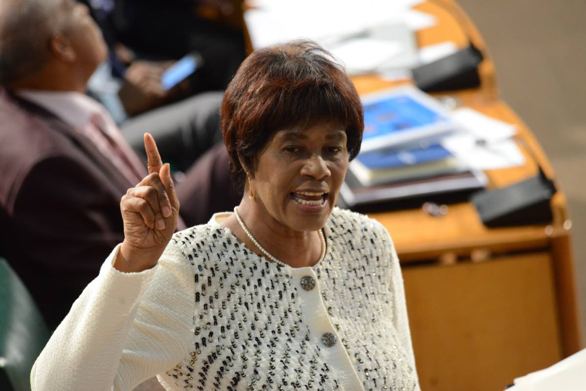 Former Prime Minister of Jamaica Portia Simpson Miller 