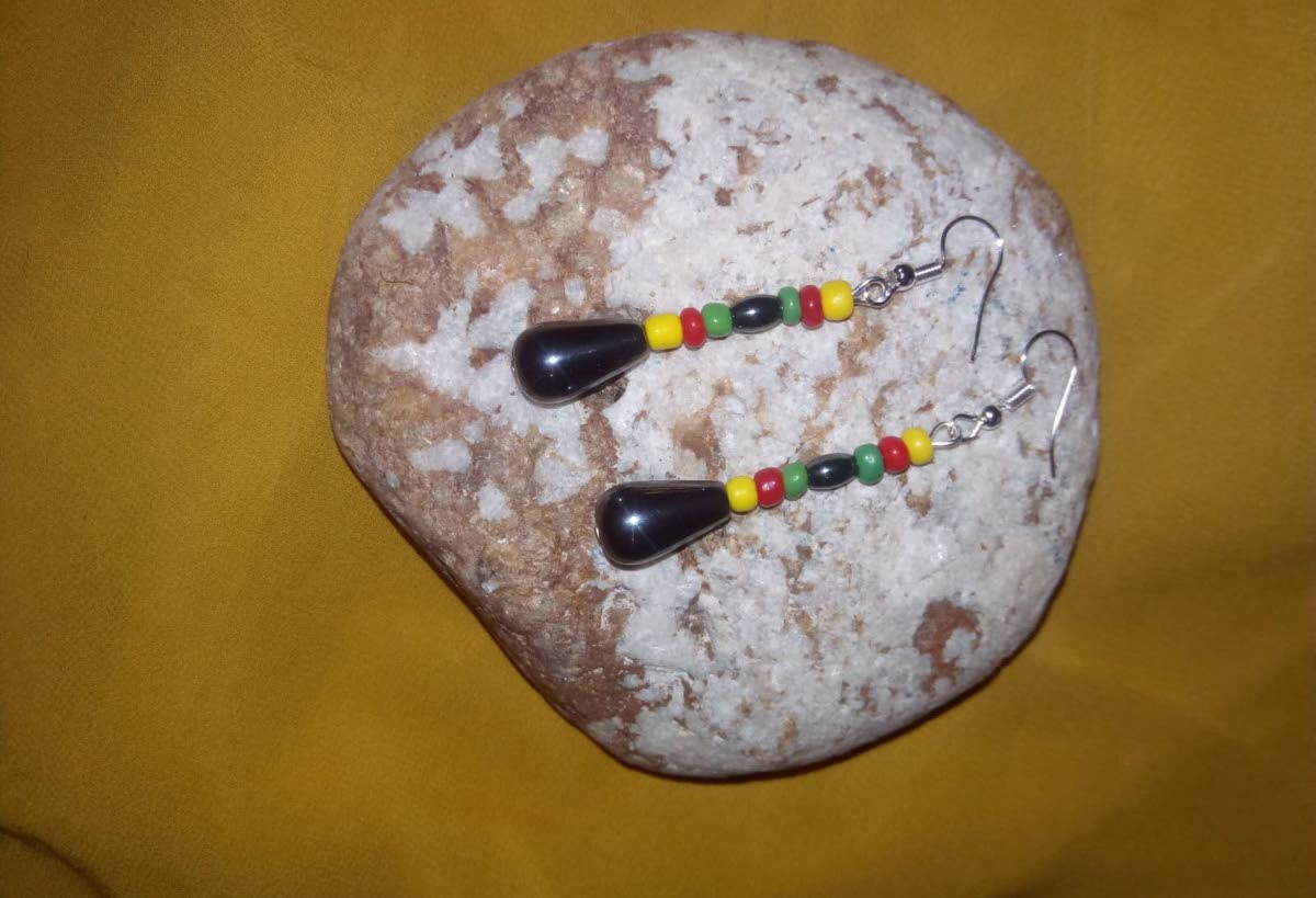 Handmade earrings.