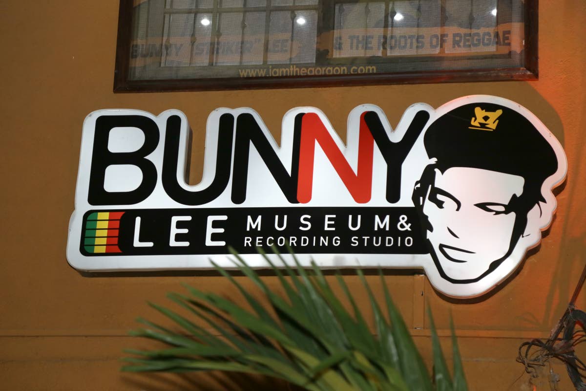 The sign on the Bunny Lee Museum in Duhaney Park, St Andrew.