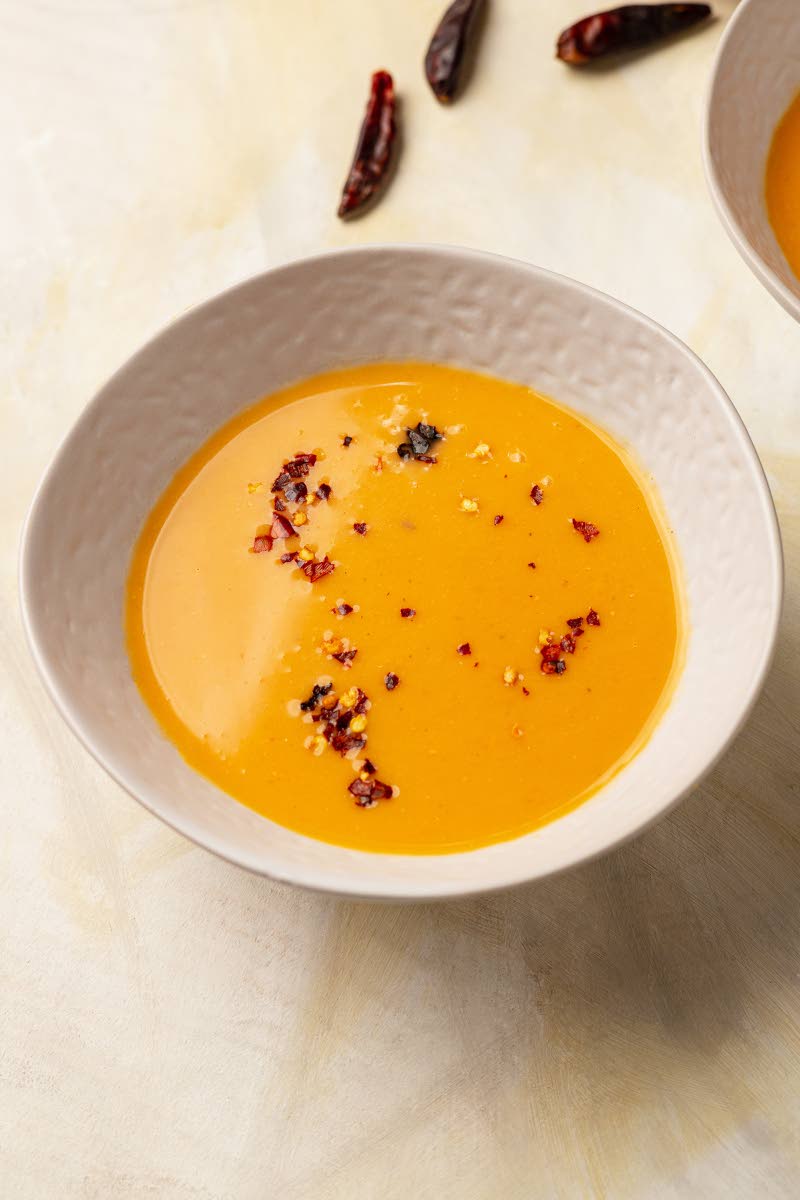 The mercimek çorbası.