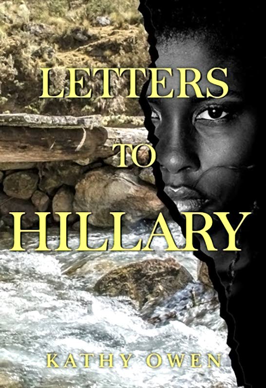 The cover of the book ‘Letters to Hillary’ book by writer Kathy Owen