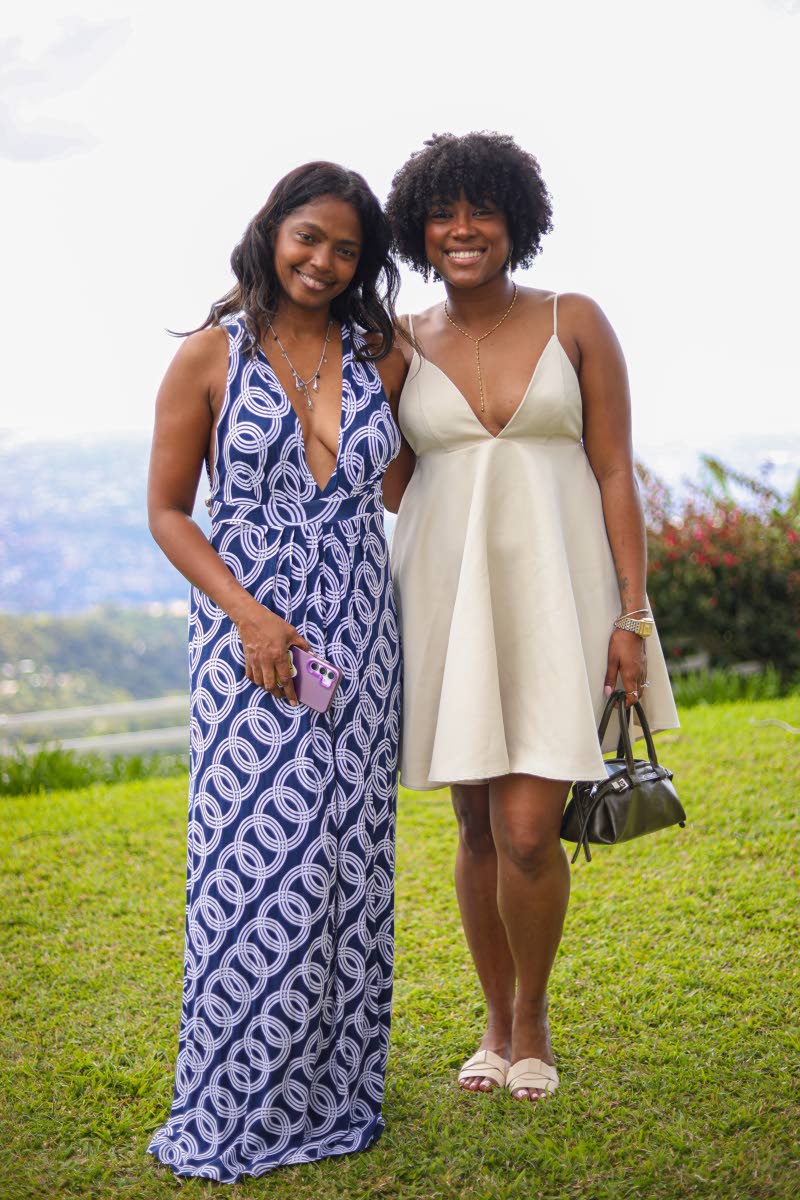 Tina Hamilton (left), senior manager of True Pet Food, pairs up with Nicole Hall, senior manager, commercial marketing at CB Group Ltd, for a quick photo.
