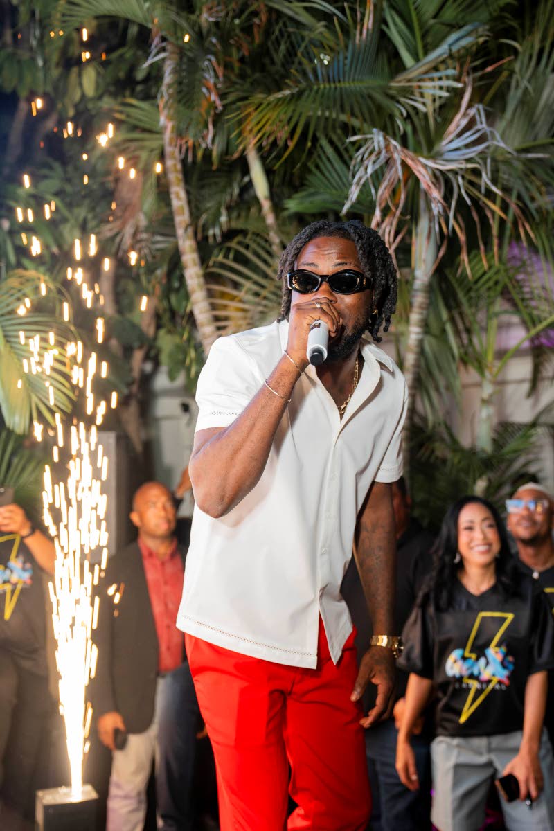 Grenadian soca artiste Muddy delivers a crowd-pleasing performance of his hit song ‘Payroll’ at the recently held Gen XS Infinity media launch last Saturday, giving attendees a taste of what’s to come at Immortals J’ouvert.
