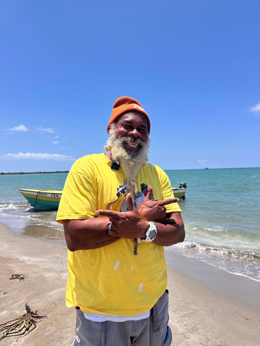 Denever Forbes, owner of Floyd’s Pelican Bar in Parottee, St Elizabeth.