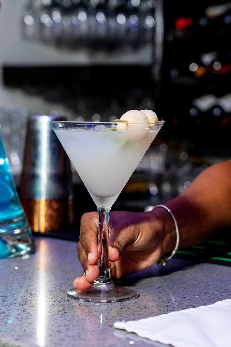 Lychee martini makes for an ideal romantic cocktail. 