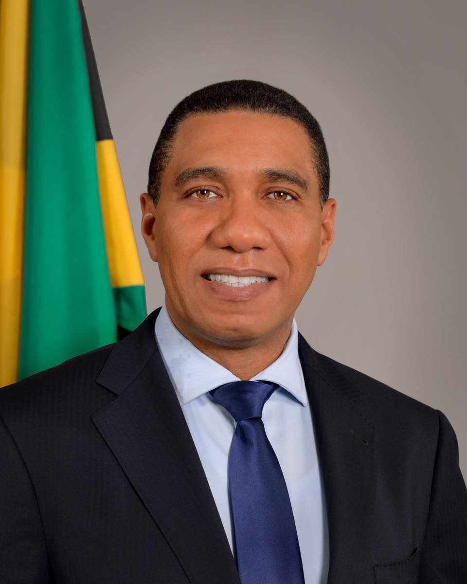 Prime Minister Dr Andrew Holness