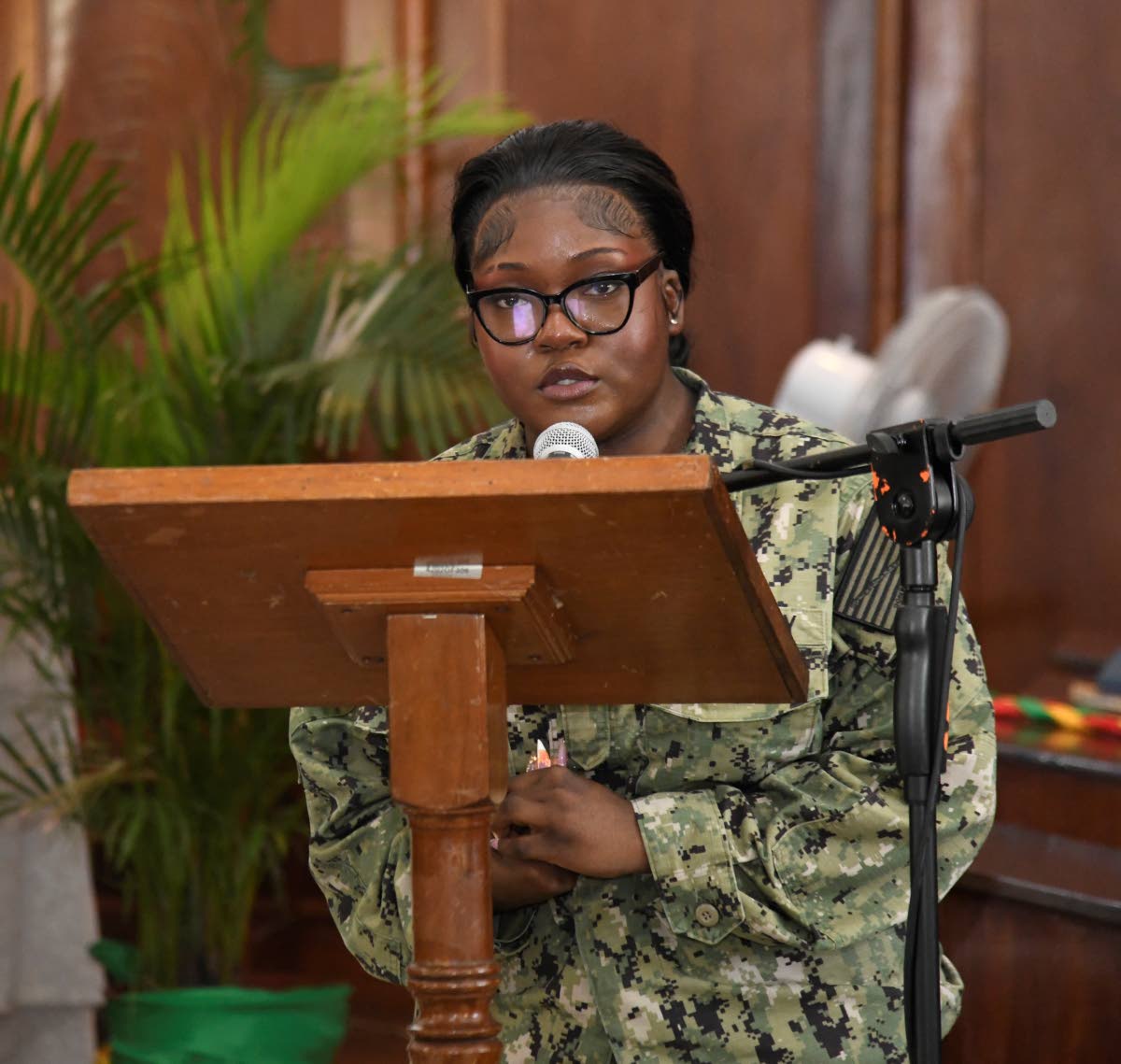 Anastacia Moncrieffe, daughter of Fantan Mojah, gives her tribute.
