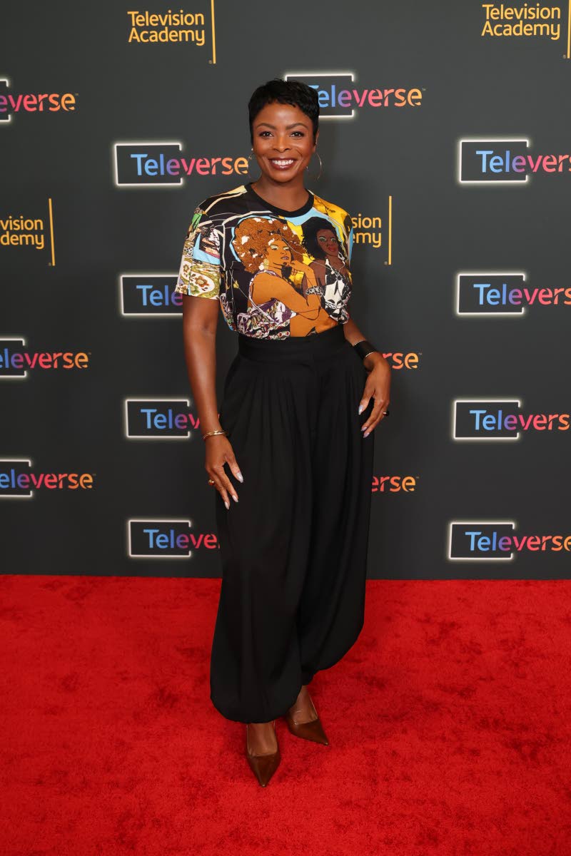 Janelle James, better known as ‘Abbott Elementary’ principal Ava Coleman, strikes a pose.