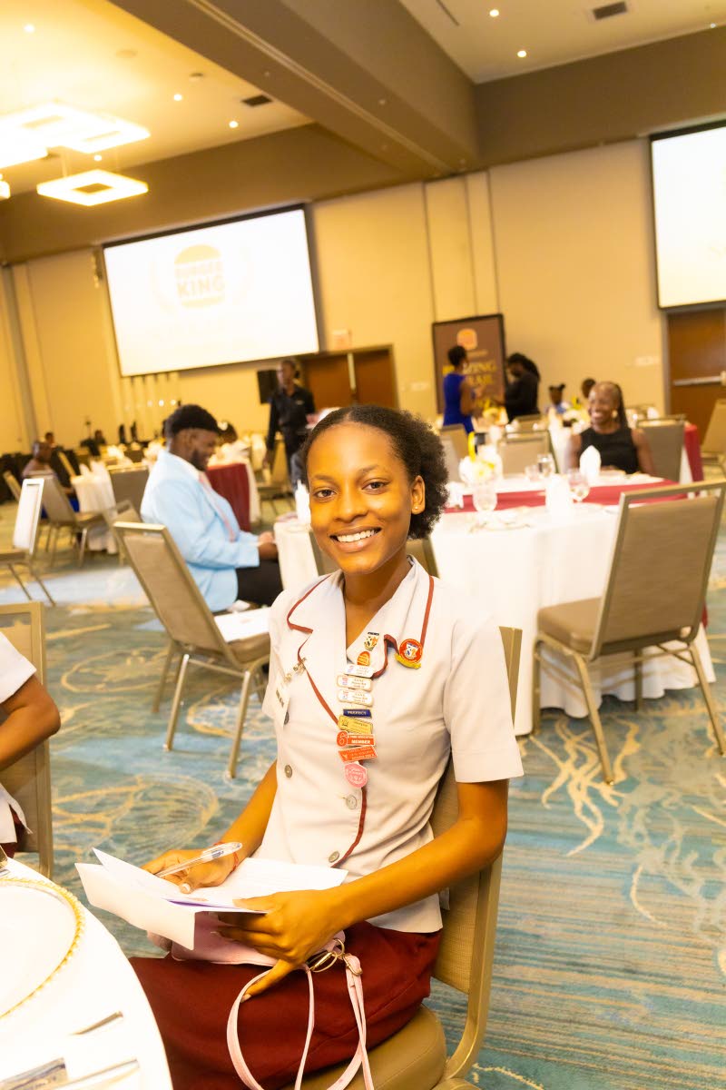Aspiring paediatrician and Burger King Scholar Amanda Jody Hunt pictured at the Burger King Scholarship Awards Ceremony held at the AC Hotel Kingston on Tuesday.