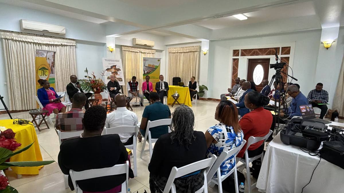 Panellists take part in a Jamaica Teaching Council fireside chat, hosted in observance of World Teachers’ Day yesterday.  The event examined how Jamaica prepares, supports, develops, trusts and values teachers, and explored necessary changes as education