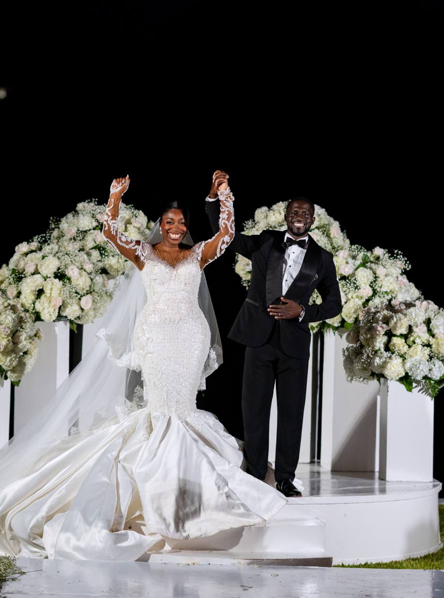 Their wedding celebrations spanned two countries, beginning with a traditional Ghanaian ceremony in Brampton, Ontario, on June 1, 2024, and continuing in Jamaica the following year.