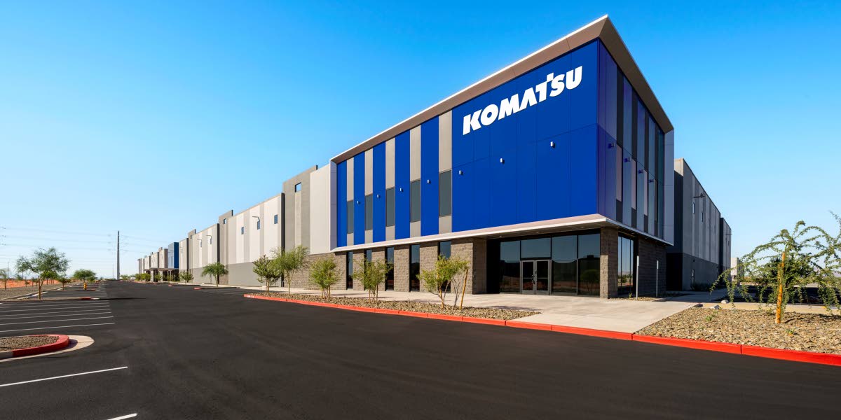 The Komatsu facility. AP 
