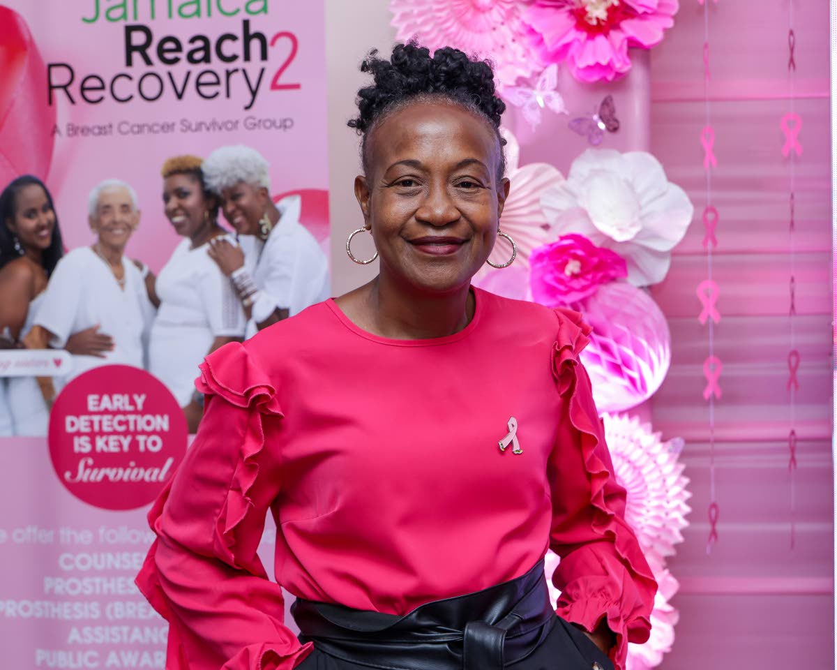 Jasinth Peddie, breast cancer survivor and member of Jamaica Reach to Recovery, encourages women to prioritise their breast health, seek support and embrace life after diagnosis.