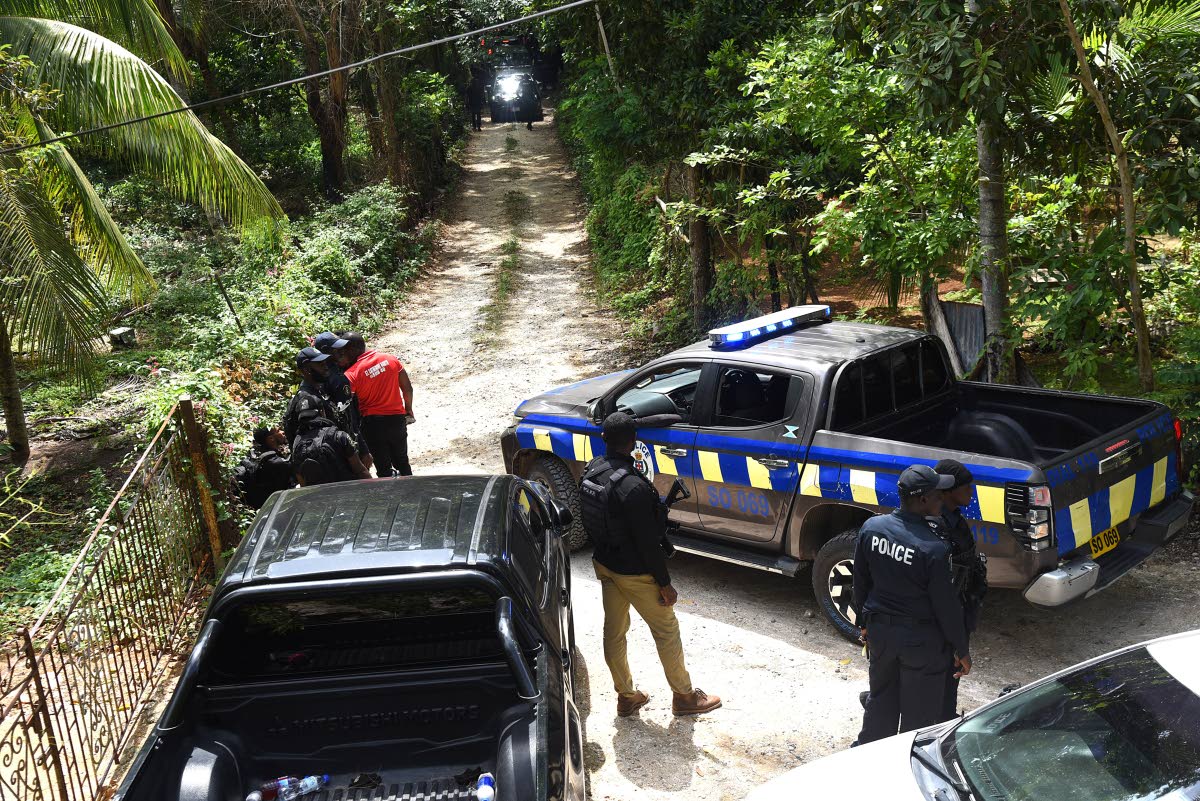 Residents of Mount Moreland remained in shock hours after the deadly standoff had ended as police blanketed the community.