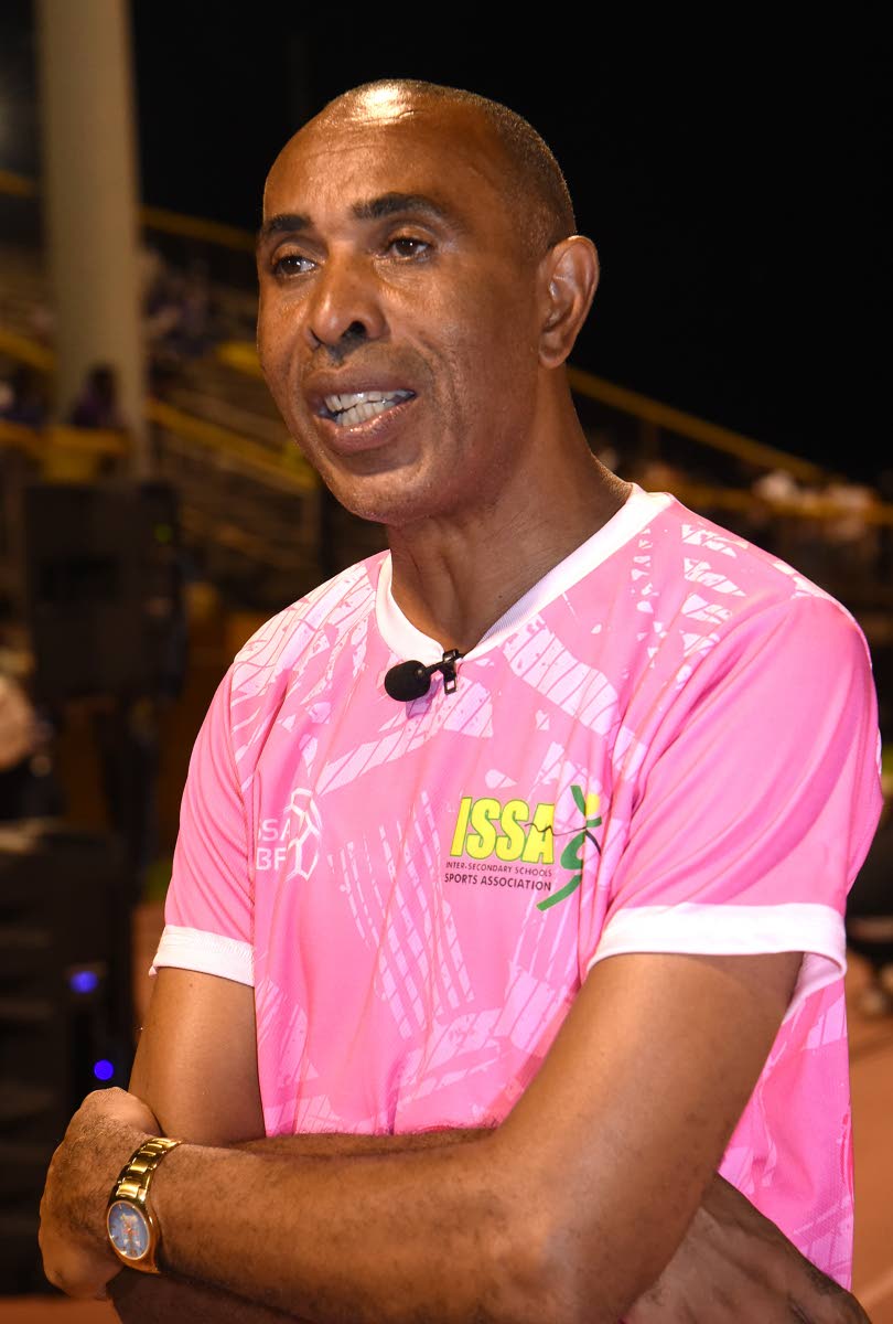Keith Wellington, principal of St Elizabeth Technical High School and president of the Inter-Secondary Schools Sports Association (ISSA).