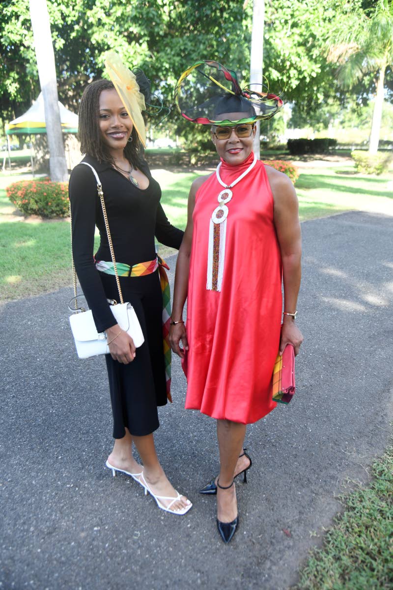 Interior designer Veronica Bailey-Anderson and her daughter, Baeleigh Anderson, make a lovely mother-daughter pair as they pose for our lens.