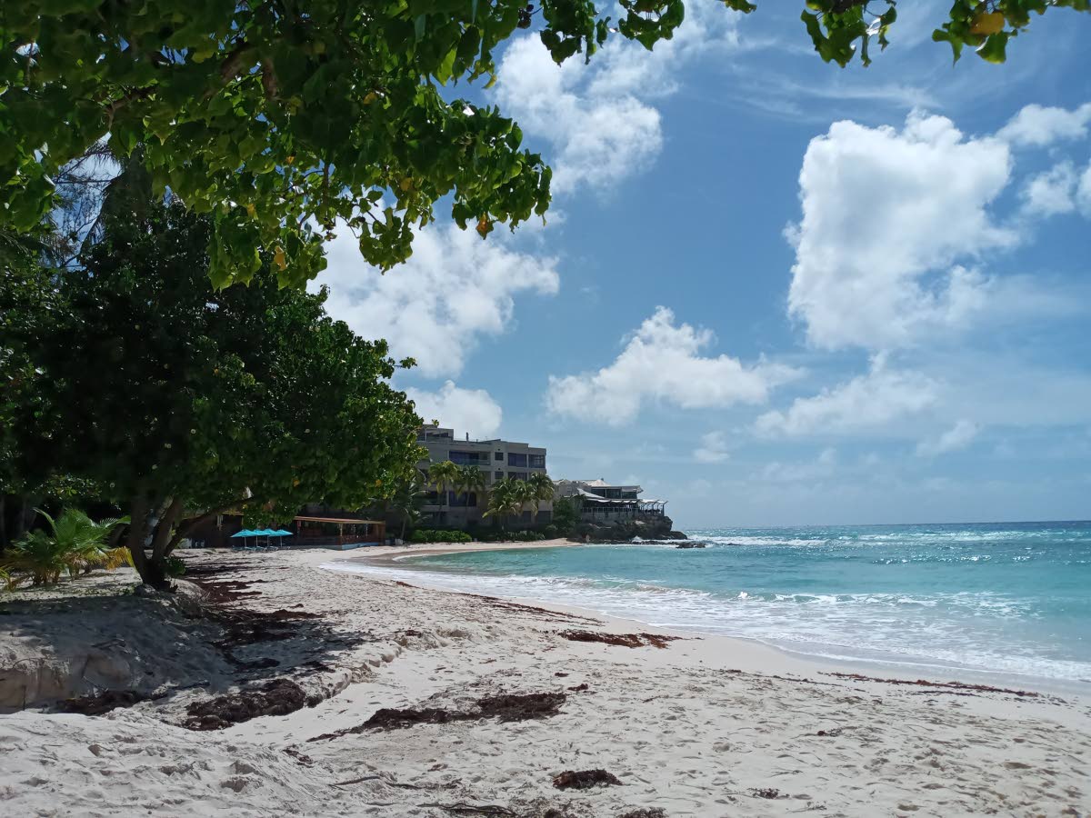 A beach in Bridgetown Barbados