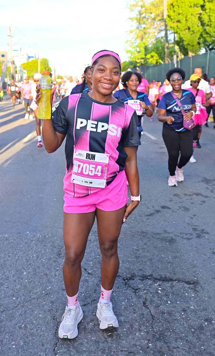  Fitness and lifestyle content creator Whitney Waysome is powered up and ready to run for a cause. 