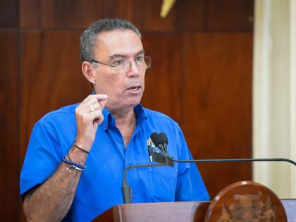 Energy, Transport and Telecommunications Minister, Daryl Vaz.