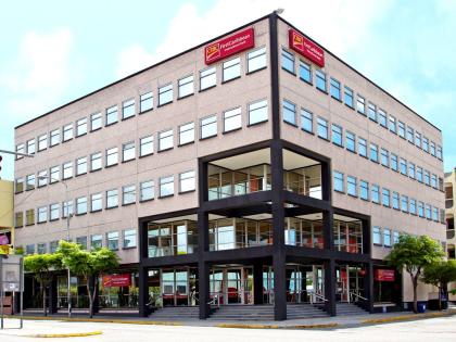 
CIBC Bank Jamaica branch in New Kingston, Jamaica.