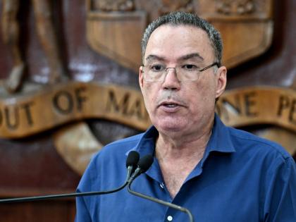 Energy Minister Daryl Vaz.