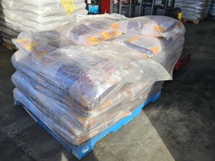 Supplies for the shipping container.