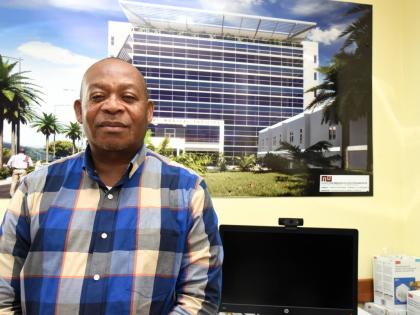 UHWI CEO Fitzgerald Mitchell, who is on three months’ leave.