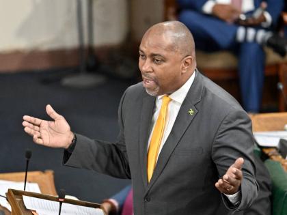 Julian Robinson, opposition spokesman on finance, makes his contribution to the 2026-2027 Budget Debate in the House of Representatives. 