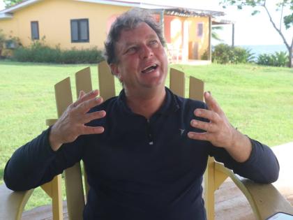 Jason Henzell, chairman, Jakes Hotel Villas & Spa in Treasure Beach, St Elizabeth.