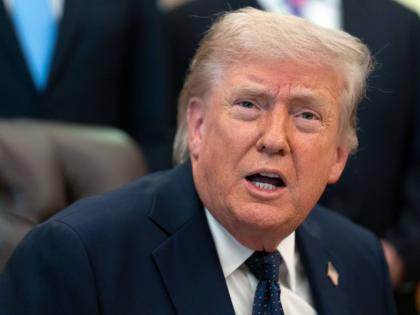 United States President Donald Trump .