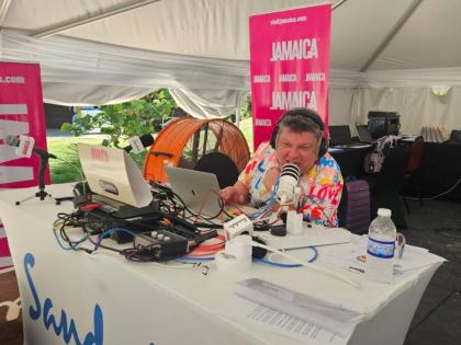 Rick Houghton, whose drive-time show reaches 80,000 listeners in Liverpool, goes live at exactly 10 a.m. local time, last Monday, for his 4-7 p.m. show on In Demand Radio’s Decades channel. In Demand Radio is among four United Kingdom radio channels and