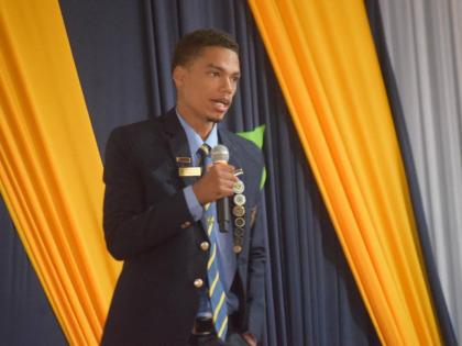 Brian Anderson, the president of the National Secondary Students’ Council.