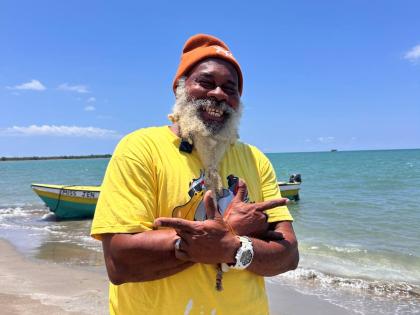 Denever Forbes, owner of Floyd’s Pelican Bar in Parottee, St Elizabeth.
