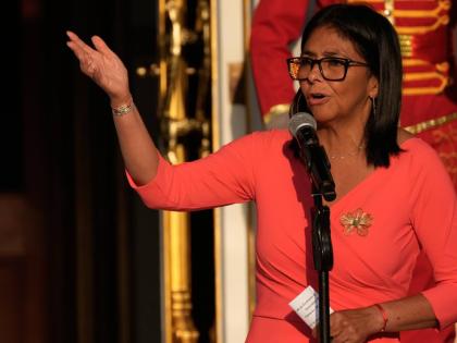 Venezuela's acting President Delcy Rodriguez 