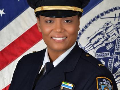 Lt Danae McFarlane, president of JAMLEO.