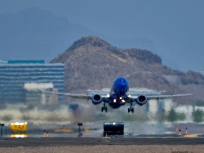 On the hottest days, thinner air can make it harder for aircraft to get off the ground safely. Airlines may have to lighten the load by removing passengers or cargo, or carrying less fuel.