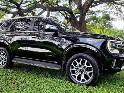 The Ford Everest Titanium.