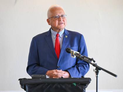 Delroy Chuck, minister of justice and committee chairman.