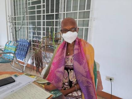 
Llauna Humphries, the coordinator of the Montego Bay Cancer Support Group, a retired nurse and a former cancer patient.