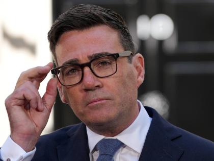 Britain’s Prime Minister Andy Burnham.