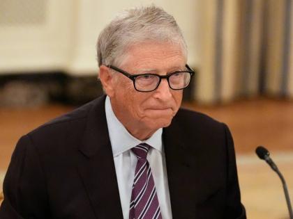 Microsoft’s Bill Gates attends dinner with President Donald Trump in the White House on September 4, 2025 in Washington, DC, USA. 