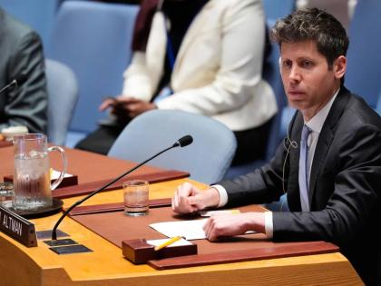 AP
Sam Altman at the UN on September 23. 